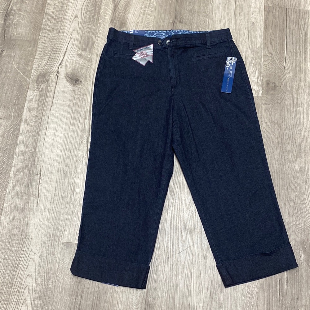Bandolino Denim Navy Capris